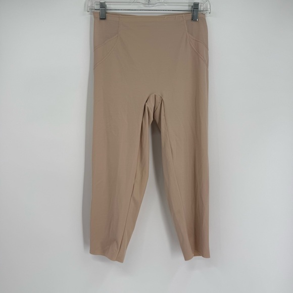 Miraclesuit Fit And Firm Shaping Leggings Tan Pull On Mesh Panels Size XL - Picture 8 of 8